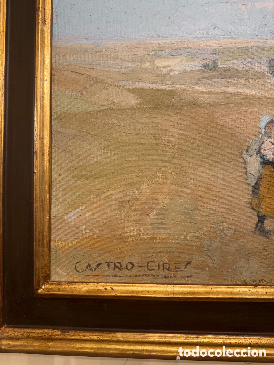 Arte: &Oacute;leo sobre lienzo Castro Cires - Foto 2