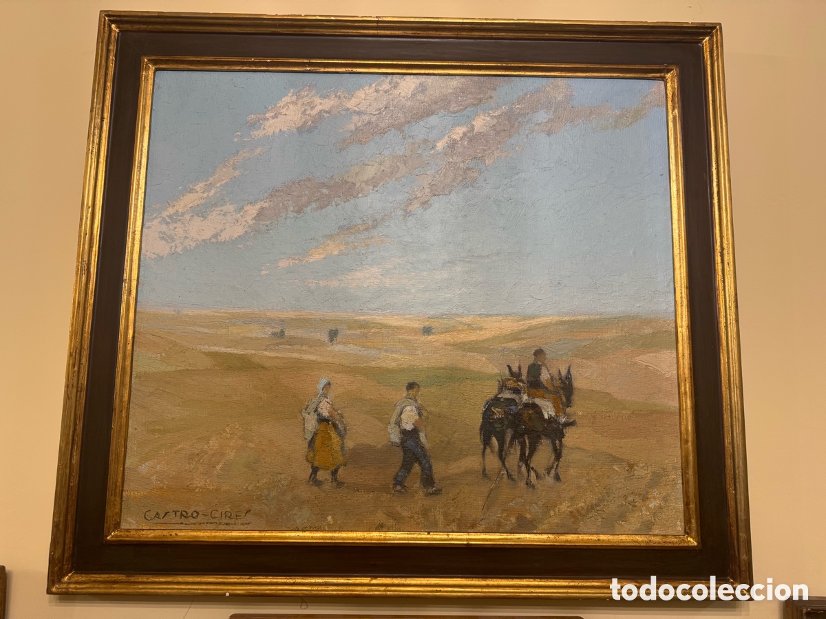Arte: &Oacute;leo sobre lienzo Castro Cires - Foto 1
