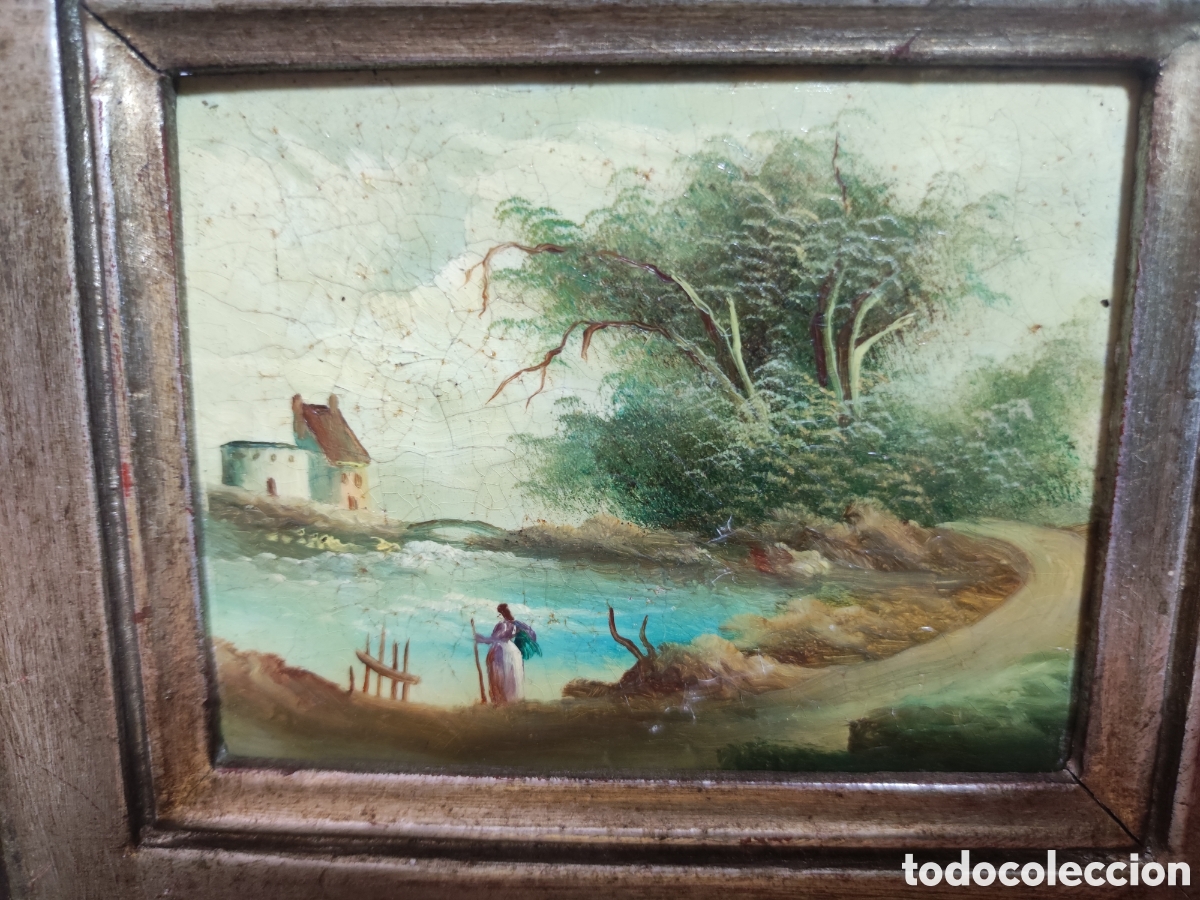 Arte: &Oacute;leo sobre cobre pintado - Foto 2