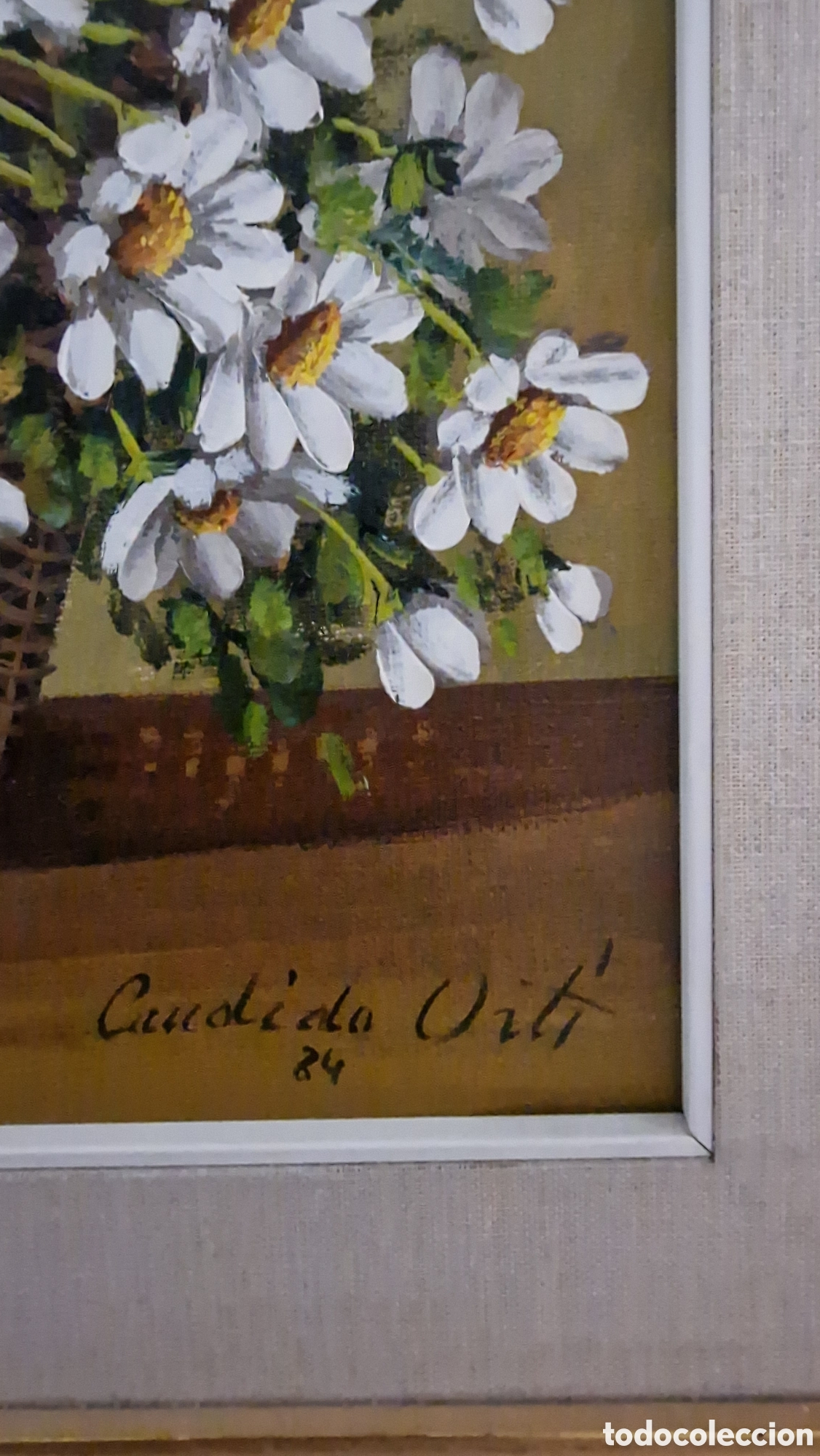Arte: Bodeg&oacute;n floral C&aacute;ndido Ort&iacute; - 1984 - Foto 4