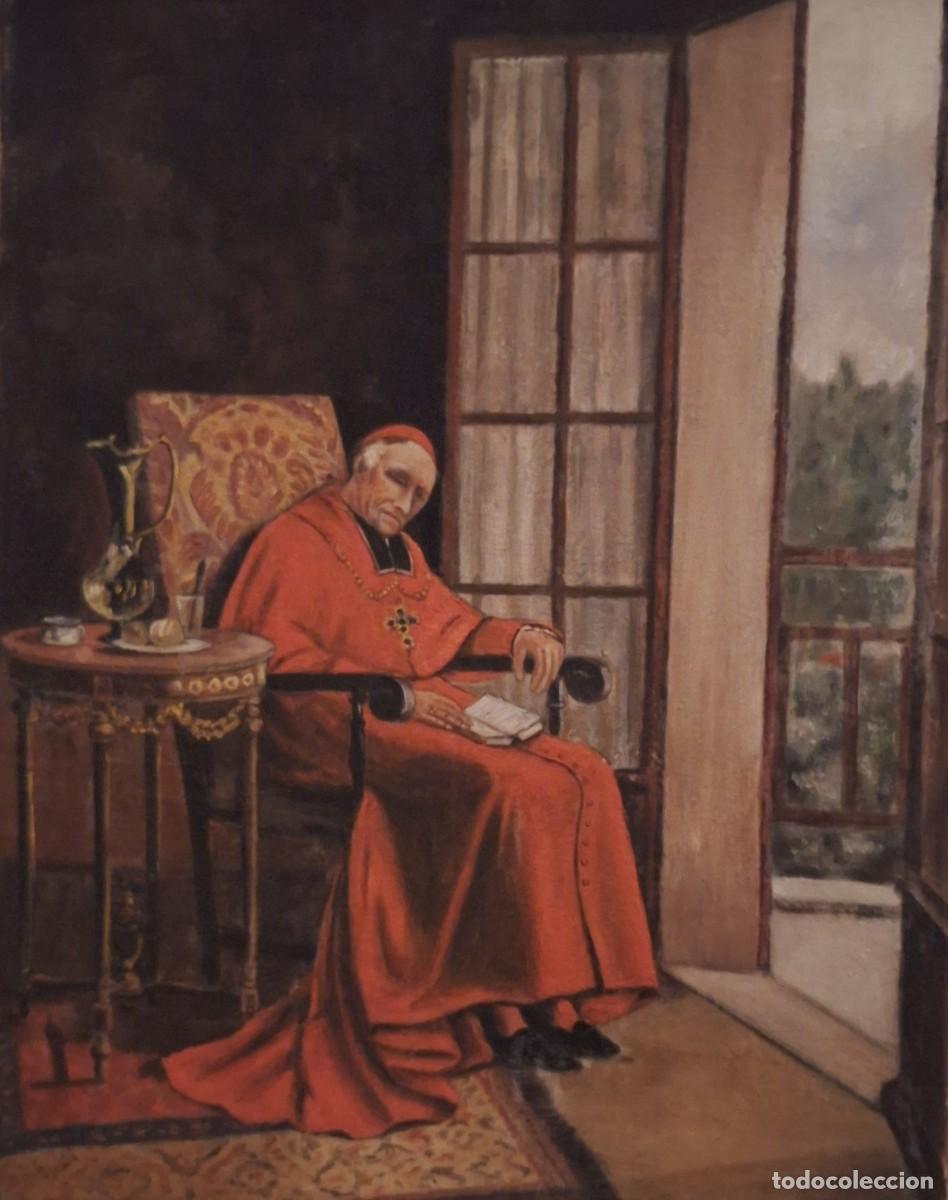 Arte: LA SIESTA DEL CARDENAL OLEO - Foto 1