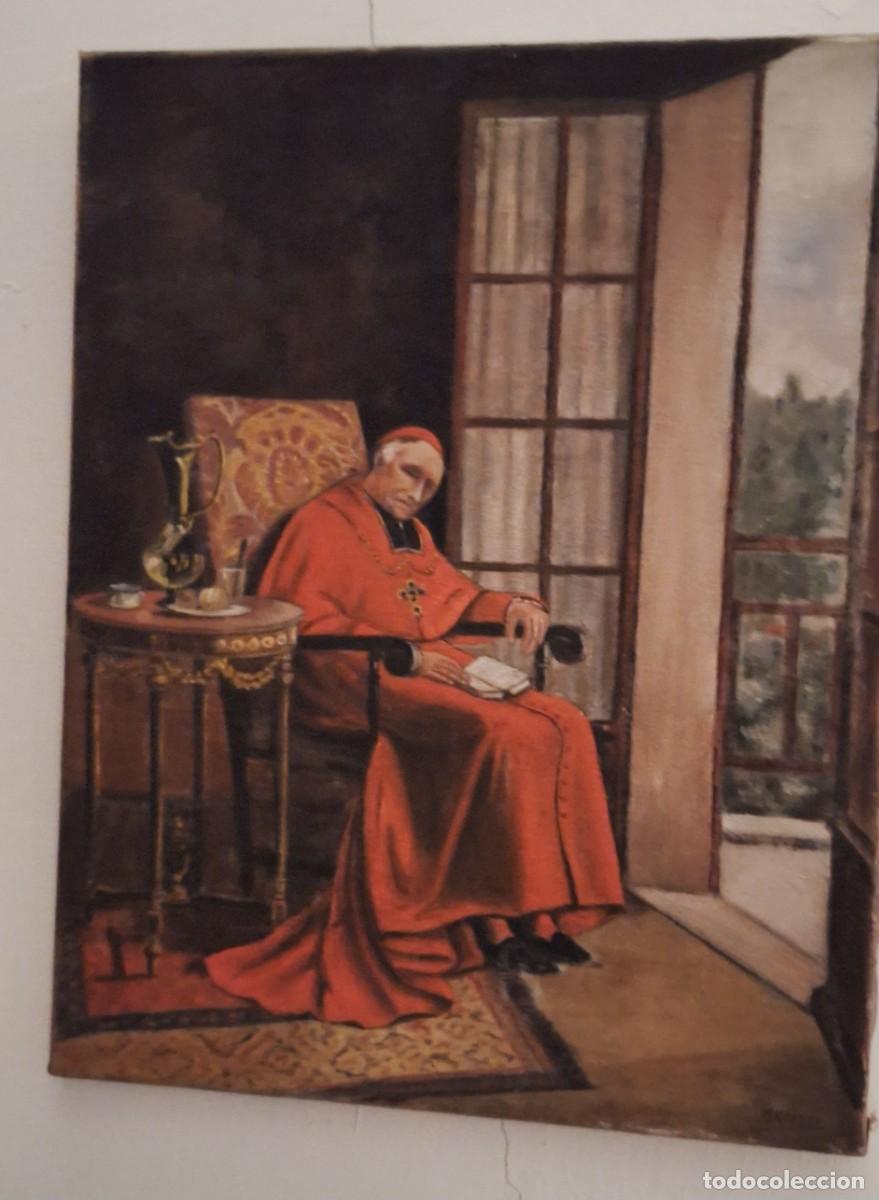 Arte: LA SIESTA DEL CARDENAL OLEO - Foto 3