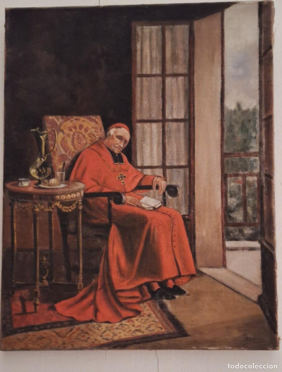 Arte: LA SIESTA DEL CARDENAL OLEO - Foto 8