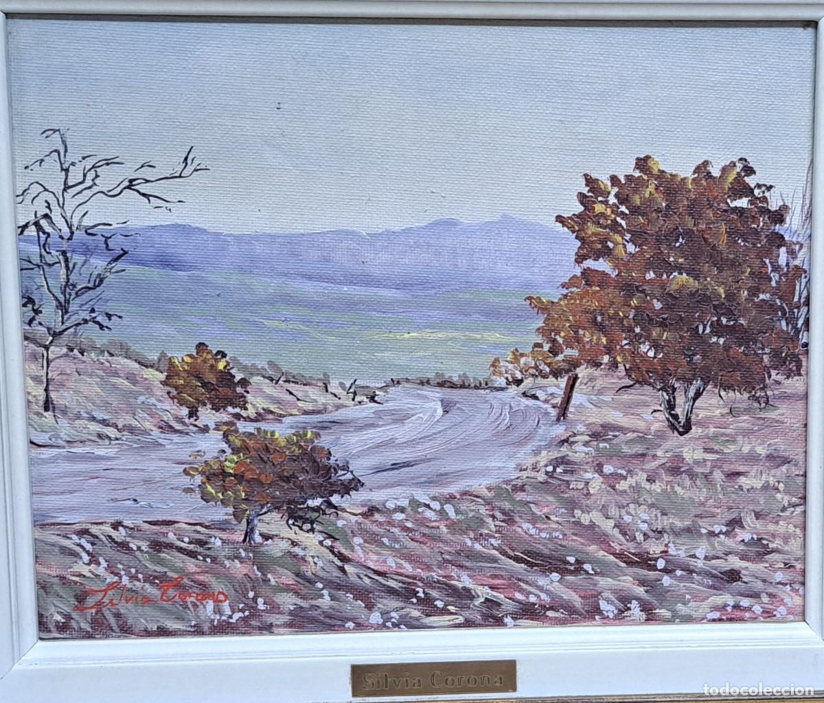 Arte: &Oacute;leo sobre tabla de Silvia Corona - Foto 2