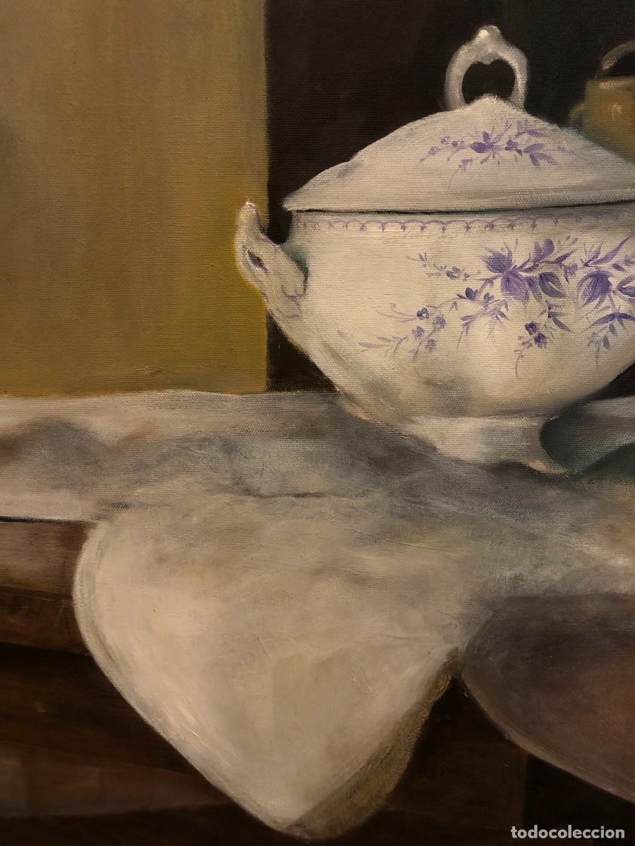 Arte: BODEGON CON SOPERA Y PERRO - Foto 3