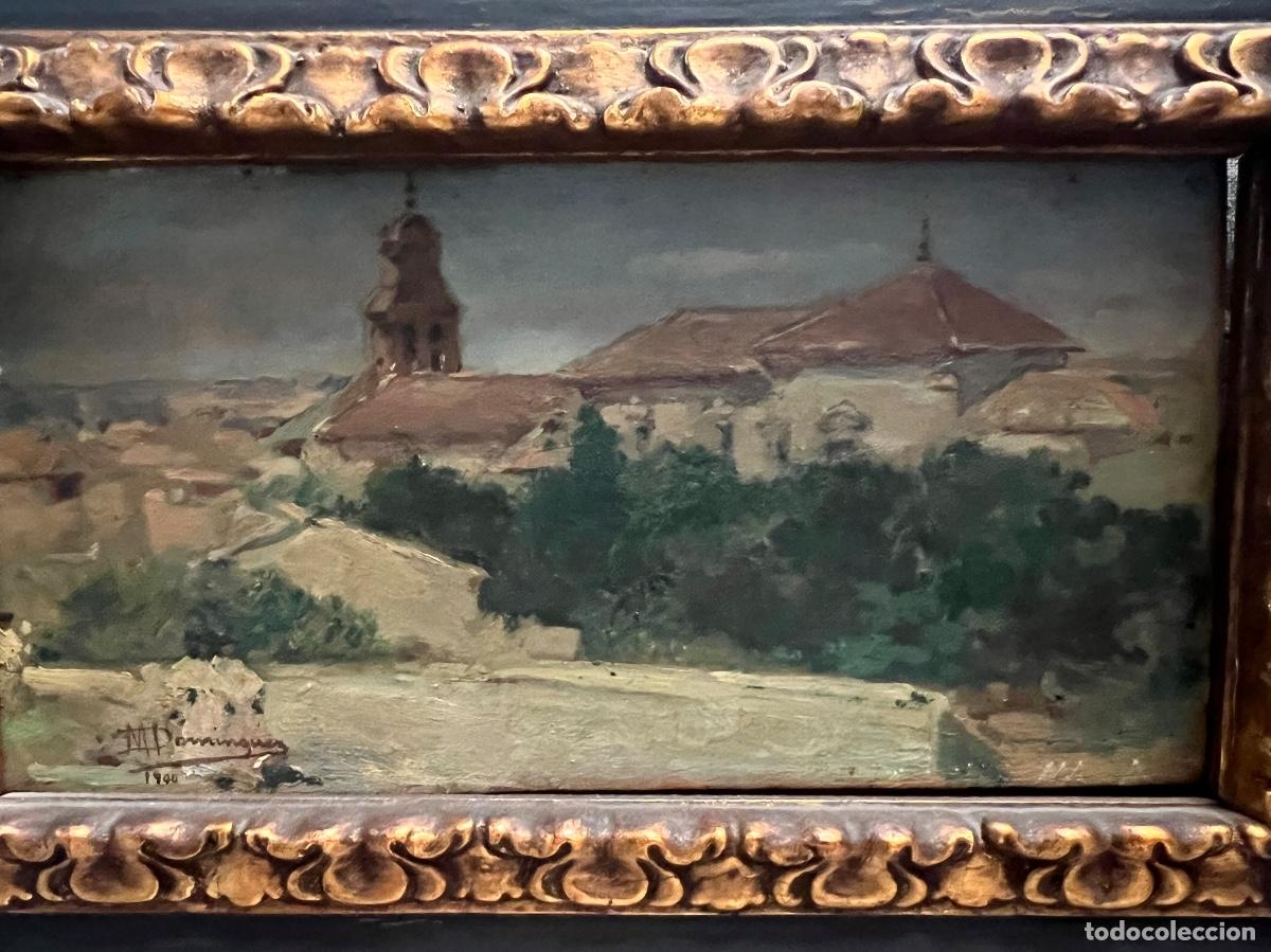 Arte: Oleo sobre tabla, Manuel Dom&iacute;nguez S&aacute;nchez, 1900 - Foto 1