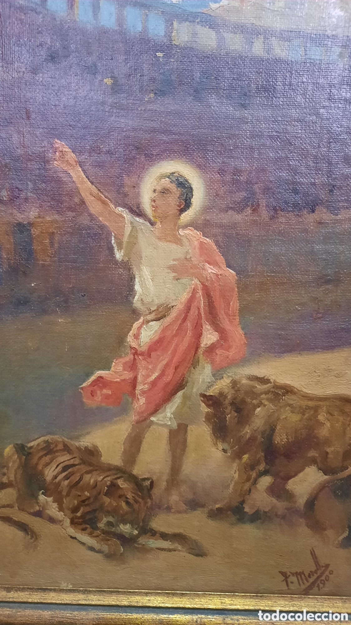 Arte: Mallorca &oacute;leo sobre lienzo de Fausto Morel - Foto 3