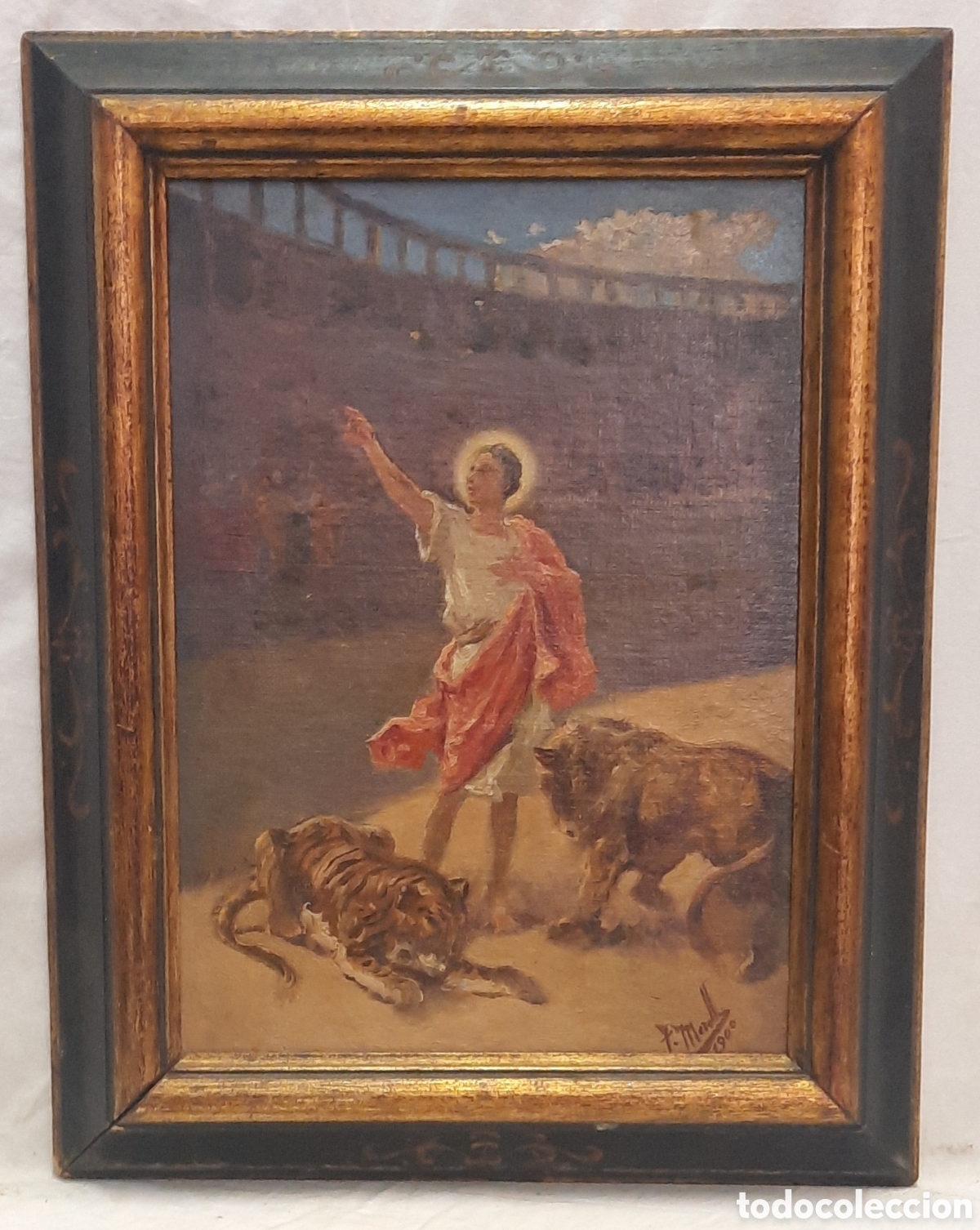 Arte: Mallorca &oacute;leo sobre lienzo de Fausto Morel - Foto 1