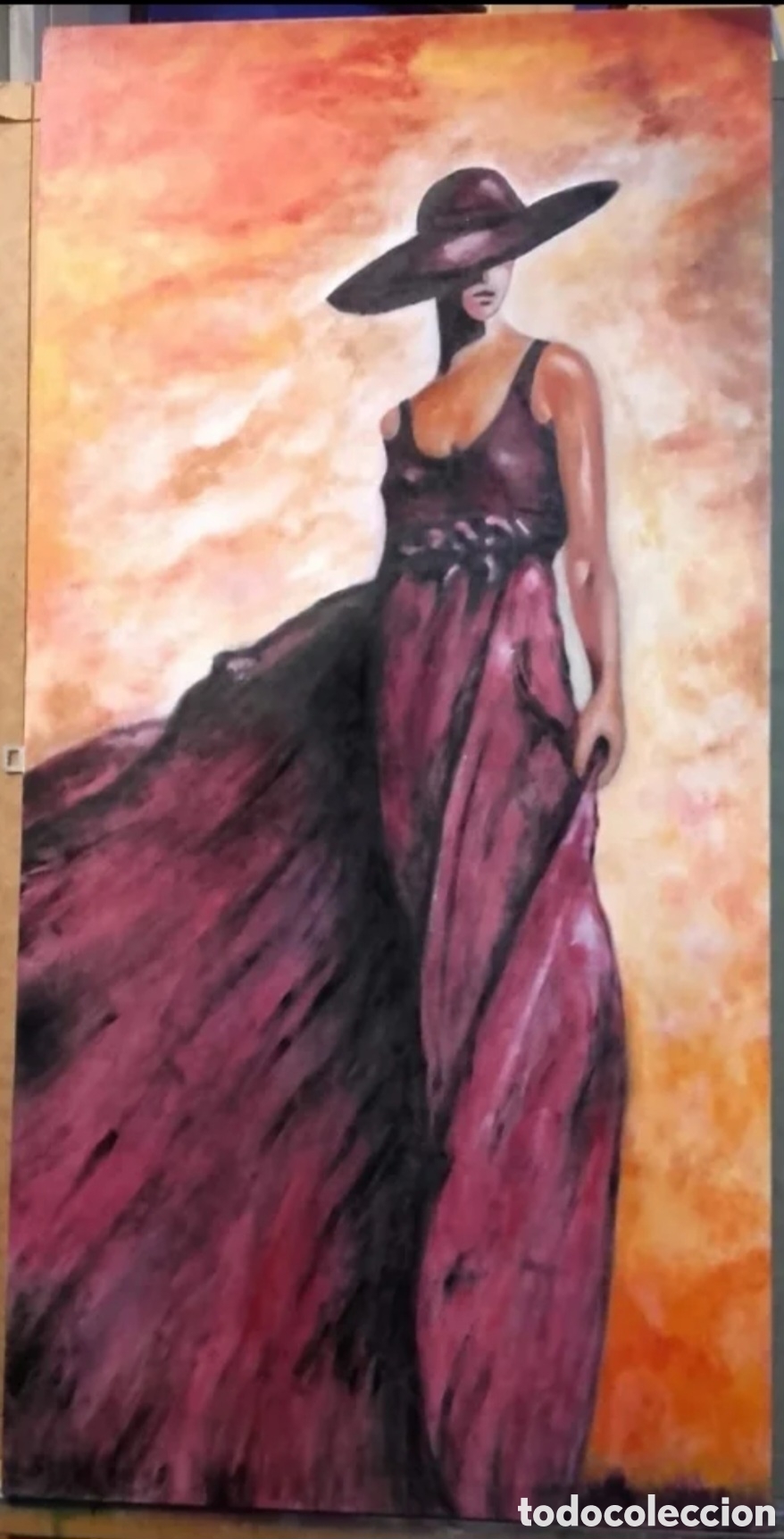 Arte: Cuadro al &oacute;leo sobre tablex - Foto 1