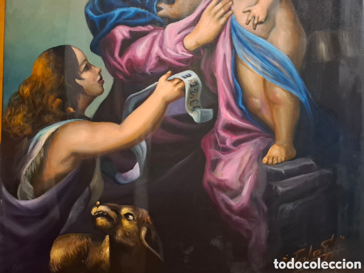Arte: Oleo religioso 81x65 - Foto 3