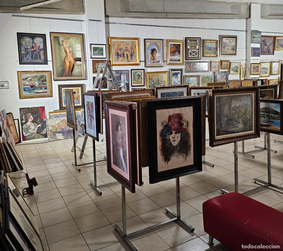Arte: STEVEN LOPEZ QUADRO OLEO PARQUE DE OLOT - Foto 15