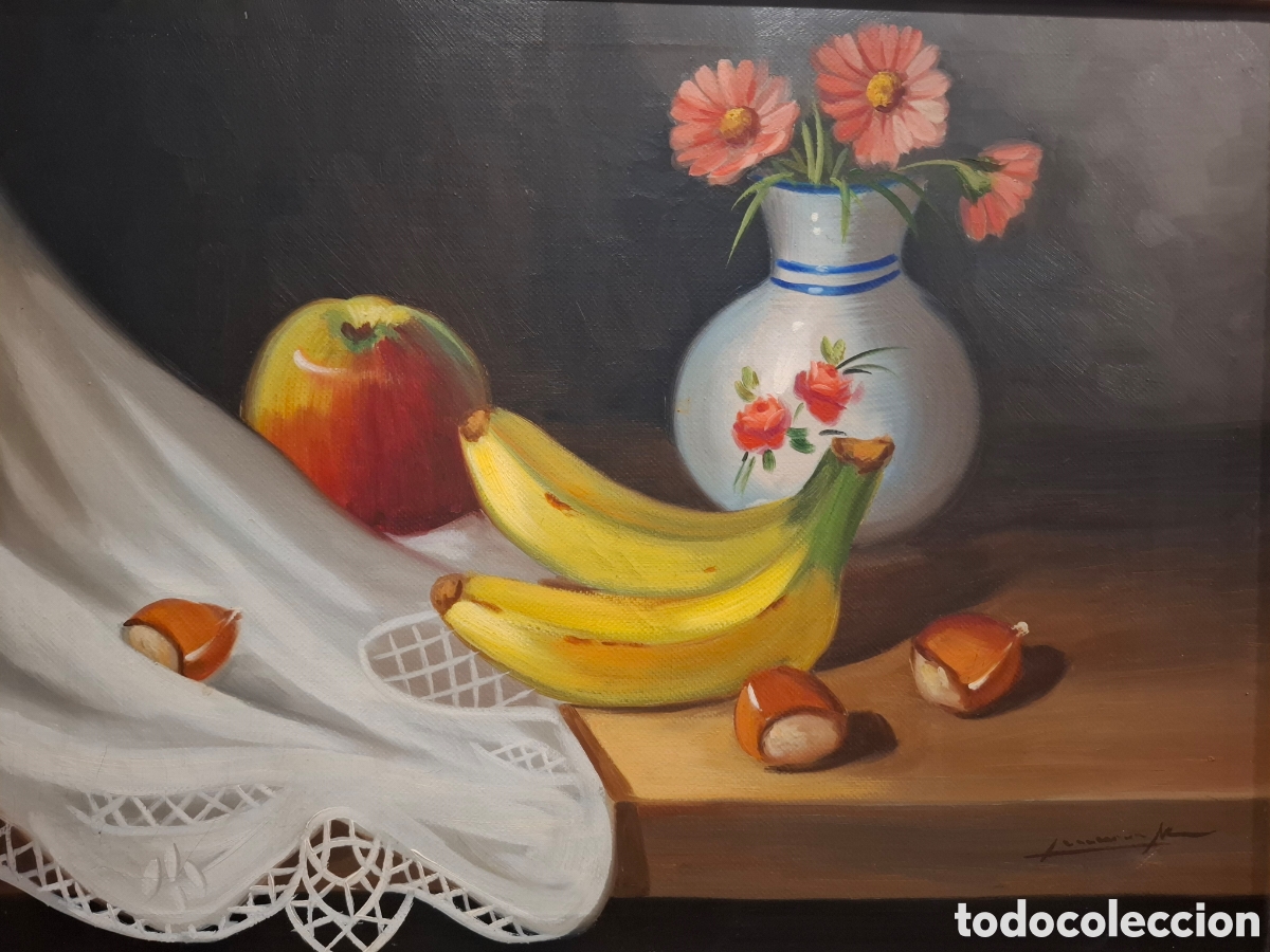 Arte: Oleo sobre lienzo 63x52 - Foto 2