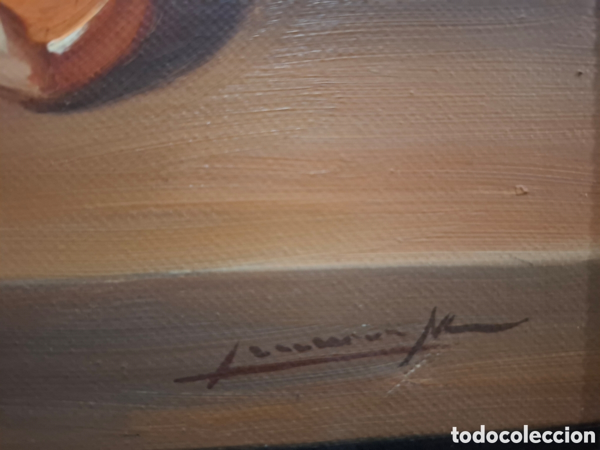 Arte: Oleo sobre lienzo 63x52 - Foto 3