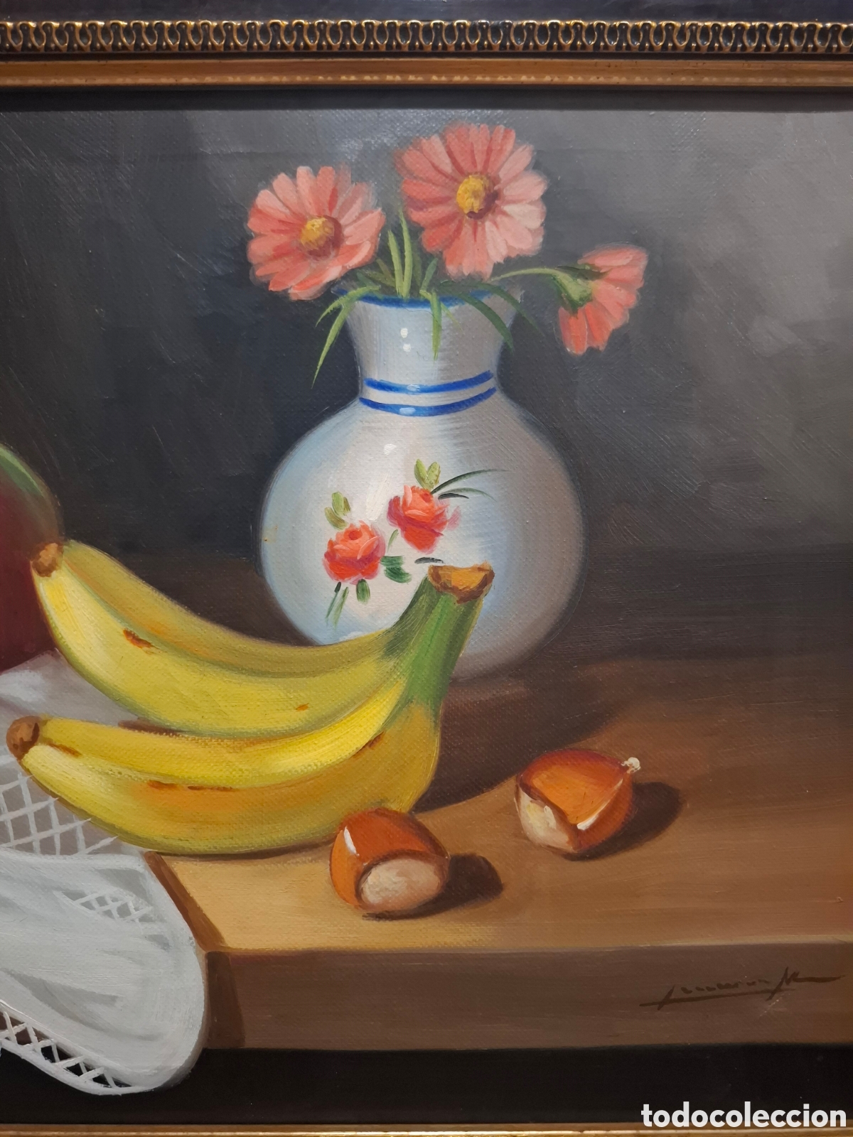 Arte: Oleo sobre lienzo 63x52 - Foto 4