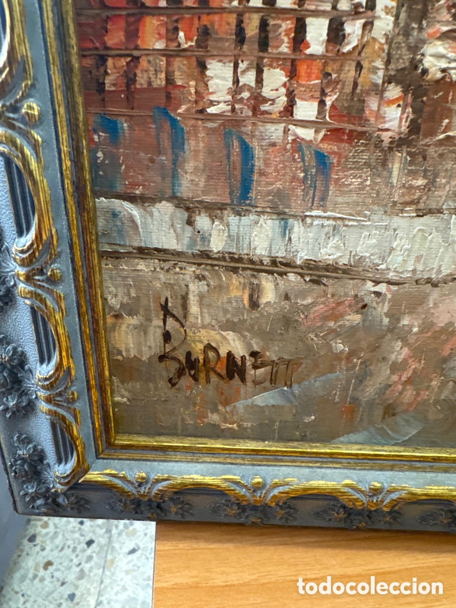 Arte: &Oacute;leo sobre lienzo de Caroline Burnett - Foto 3