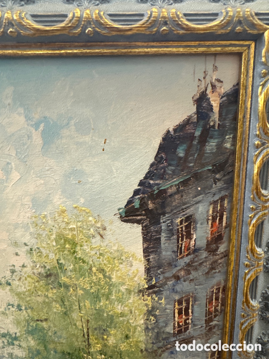 Arte: &Oacute;leo sobre lienzo de Caroline Burnett - Foto 4