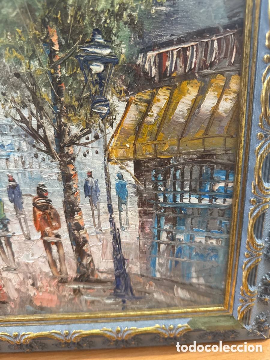 Arte: &Oacute;leo sobre lienzo de Caroline Burnett - Foto 5