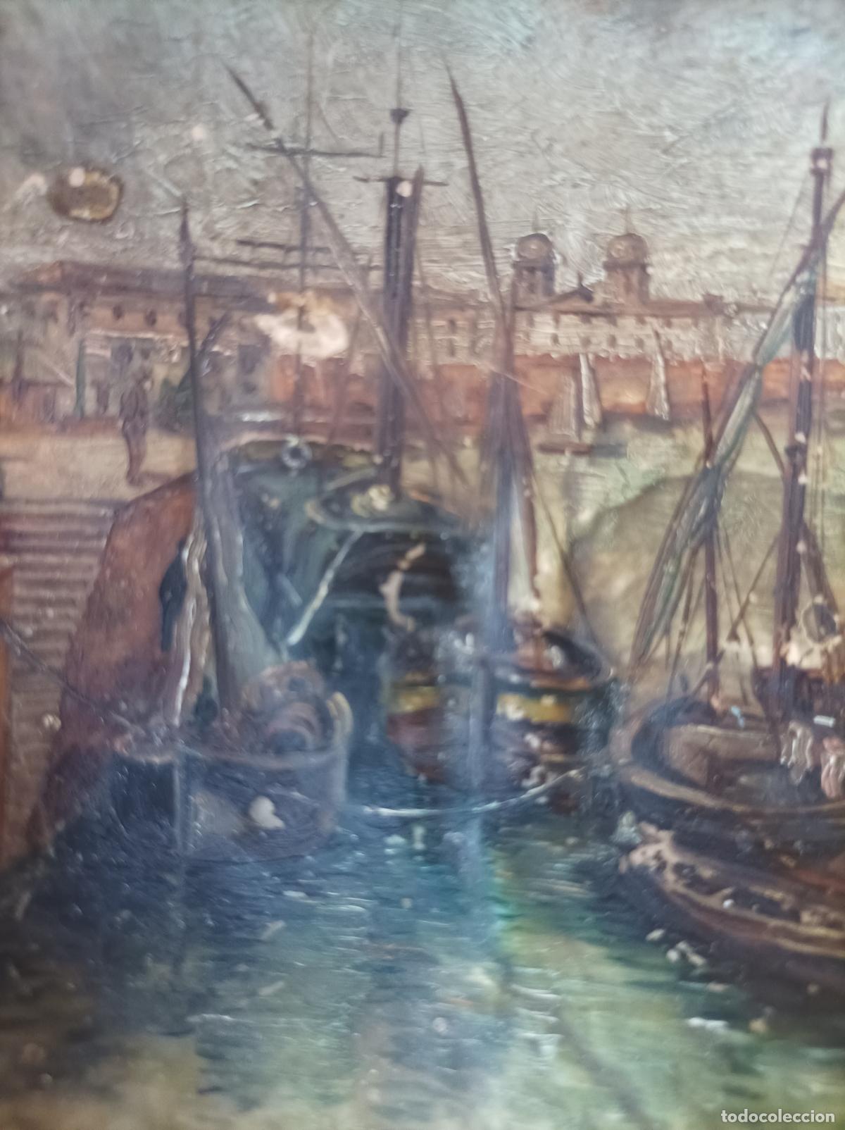 Arte: Oleo sobre concha S XIX. - Foto 8
