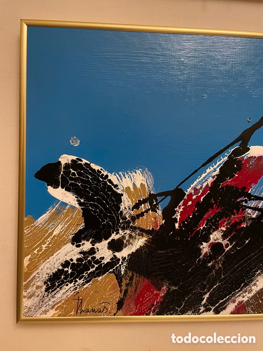 Arte: Cuadro original de Tharrats - Foto 2