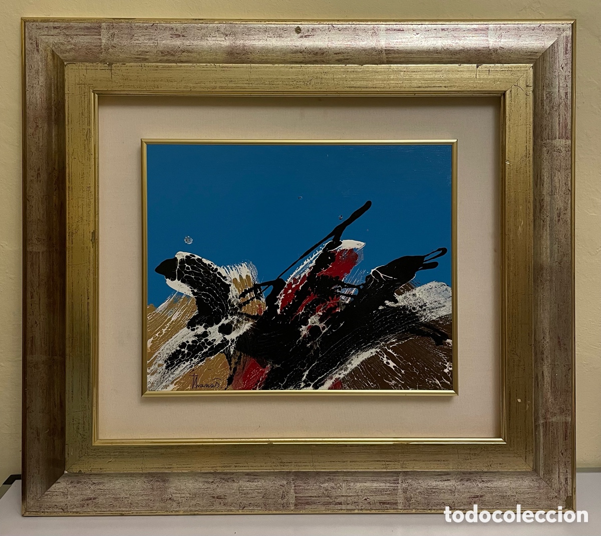 Arte: Cuadro original de Tharrats - Foto 1