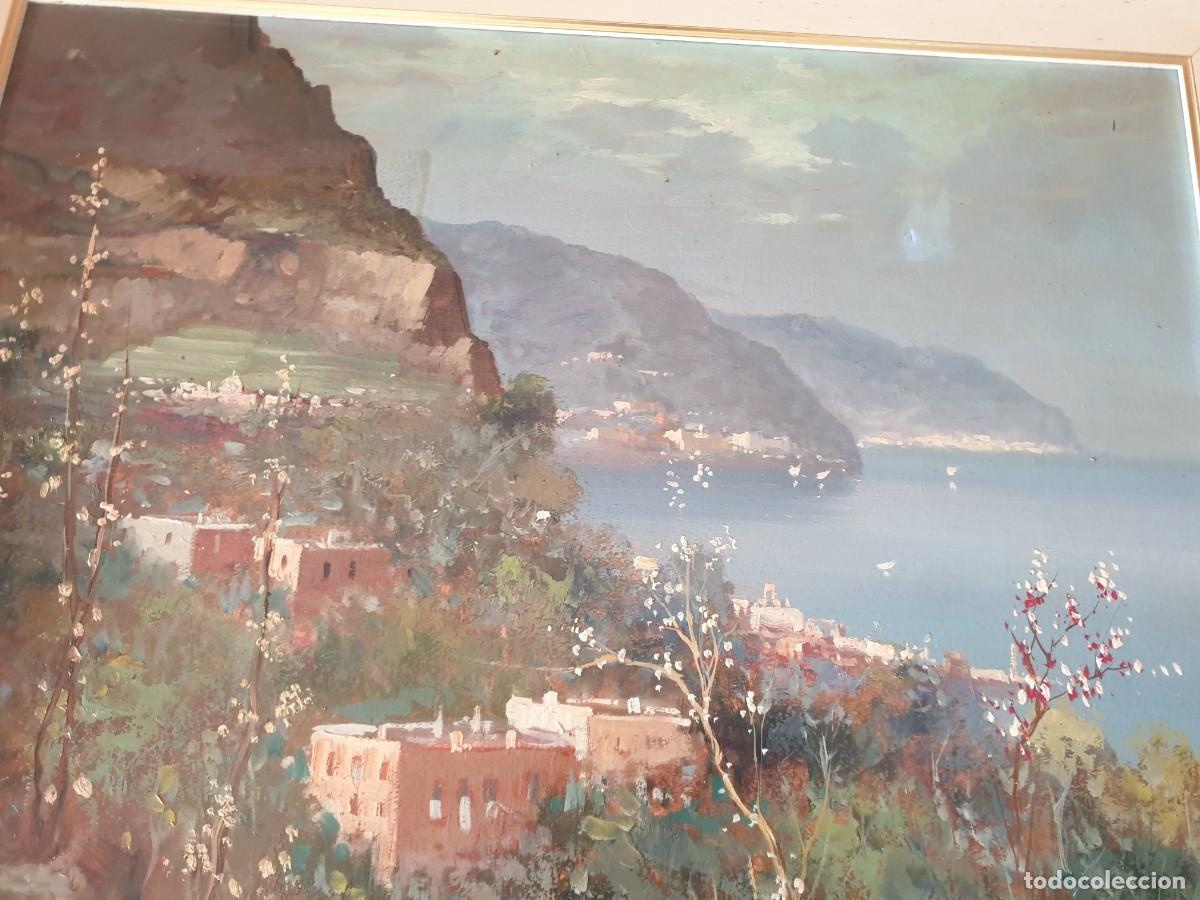 Arte: CUADRO PINTURA OLEO FRANCISCO BLANCO CON MARCO - Foto 2