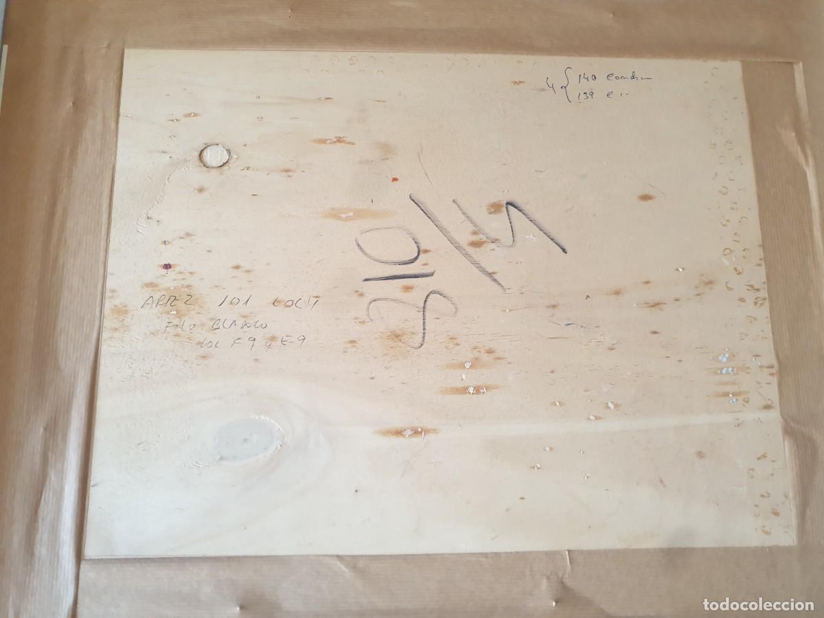 Arte: CUADRO PINTURA OLEO FRANCISCO BLANCO CON MARCO - Foto 4