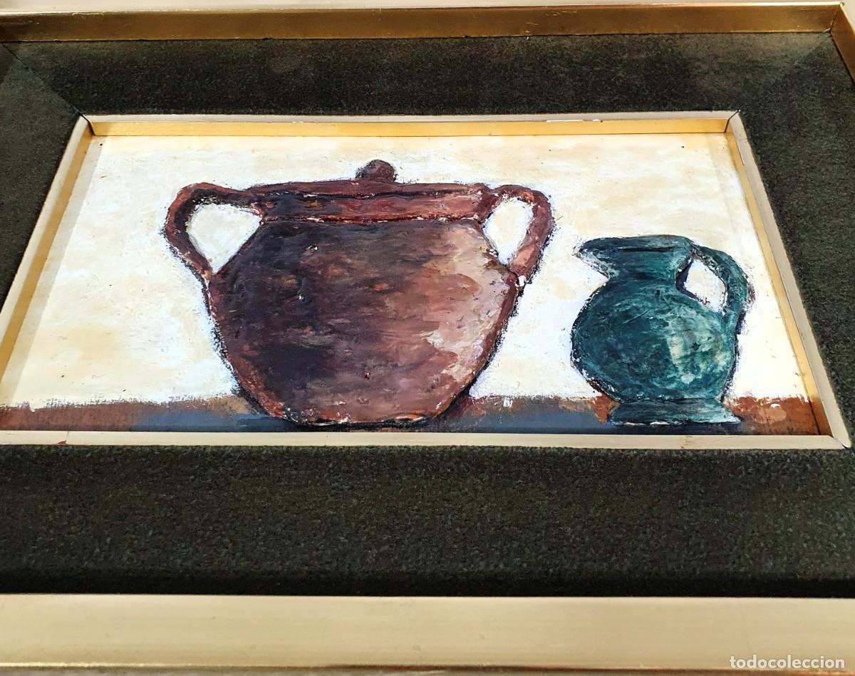Arte: Oleo sobre tabla bodegon - Foto 3