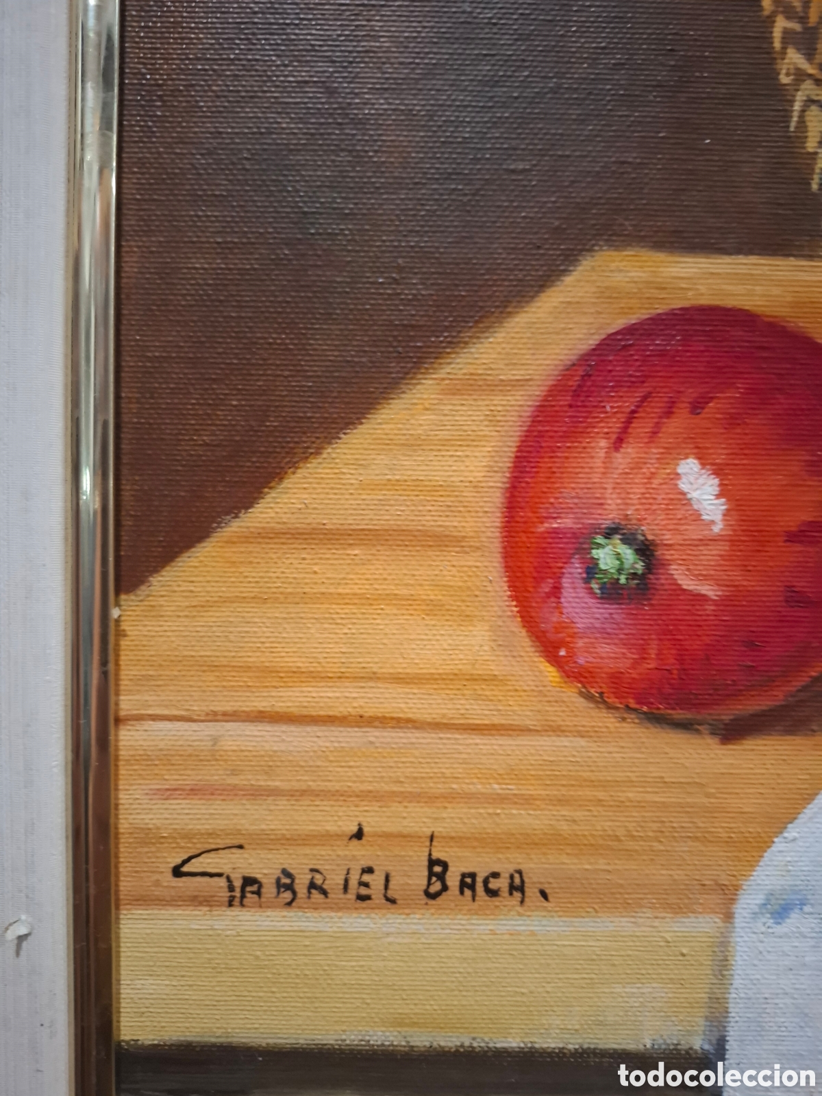 Arte: Bodeg&oacute;n oleo sobre tabla81x71 - Foto 3