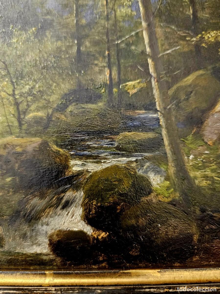 Arte: Eduard Leonhardi, &oacute;leo sobre madera. - Foto 18
