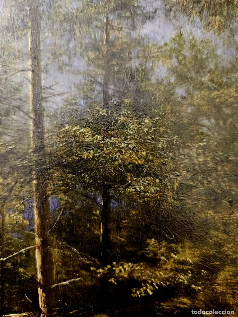 Arte: Eduard Leonhardi, &oacute;leo sobre madera. - Foto 19