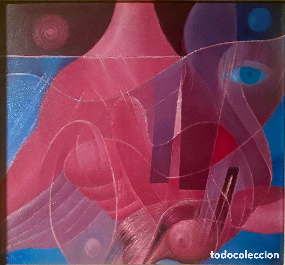 Arte: Oleo s/tabla Eugenio Rinc&oacute;n . Bilbao - Foto 2