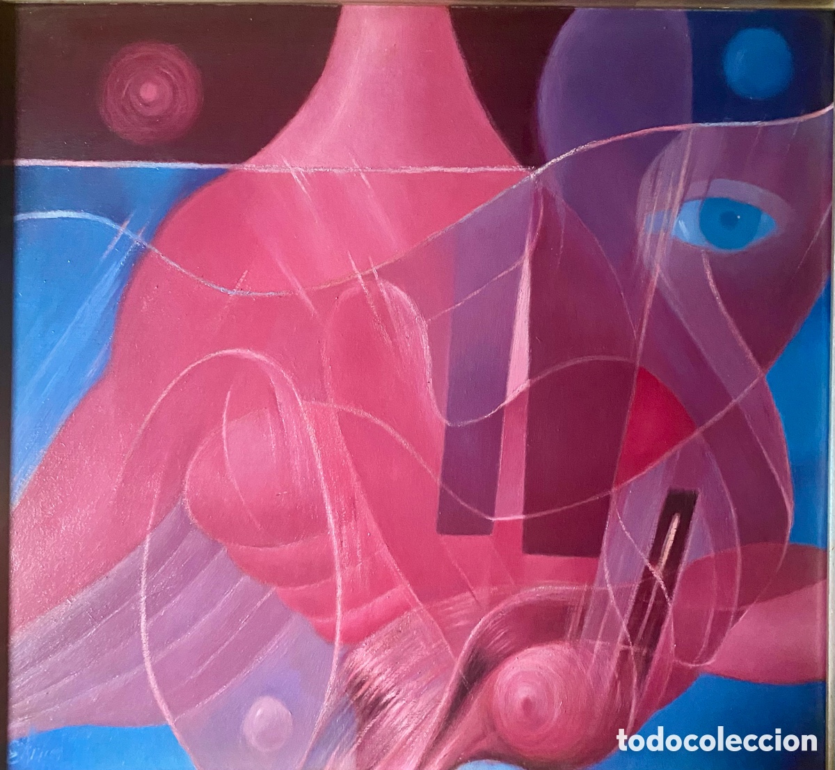 Arte: Oleo s/tabla Eugenio Rinc&oacute;n . Bilbao - Foto 5