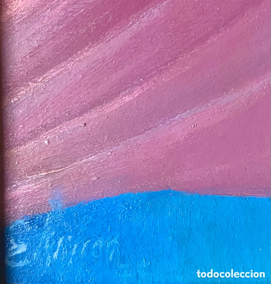 Arte: Oleo s/tabla Eugenio Rinc&oacute;n . Bilbao - Foto 7