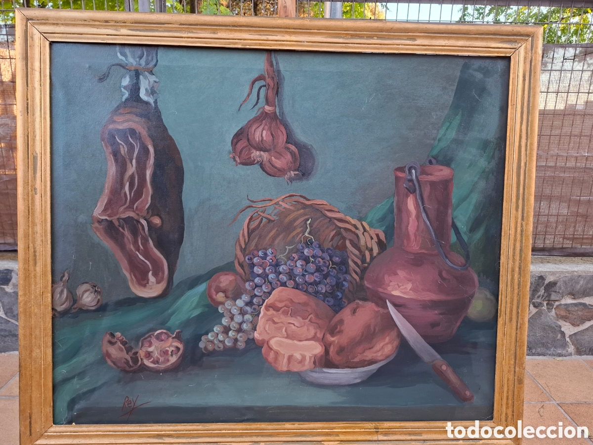 Arte: Oleo sobre lienzo bodegon 109x93 - Foto 2