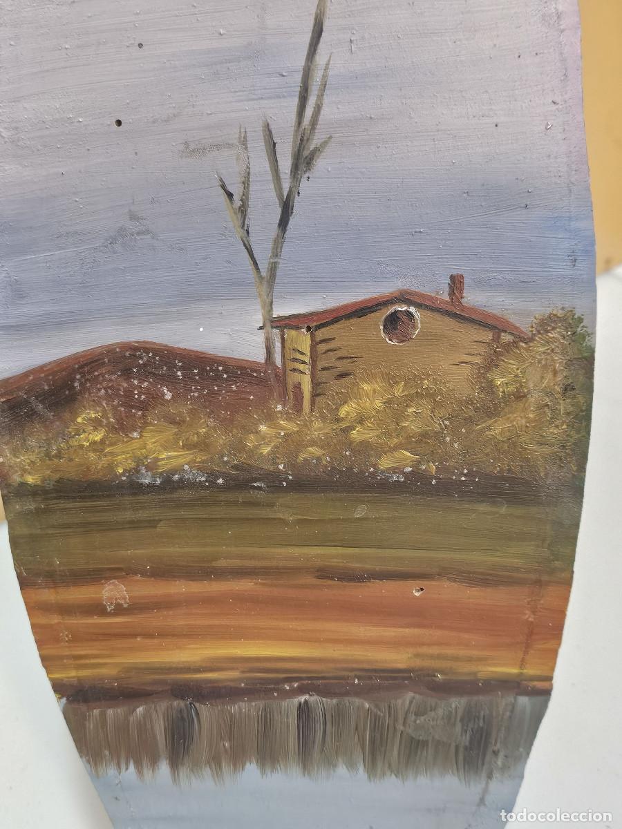 Arte: pintura en tabla antigua - Foto 2