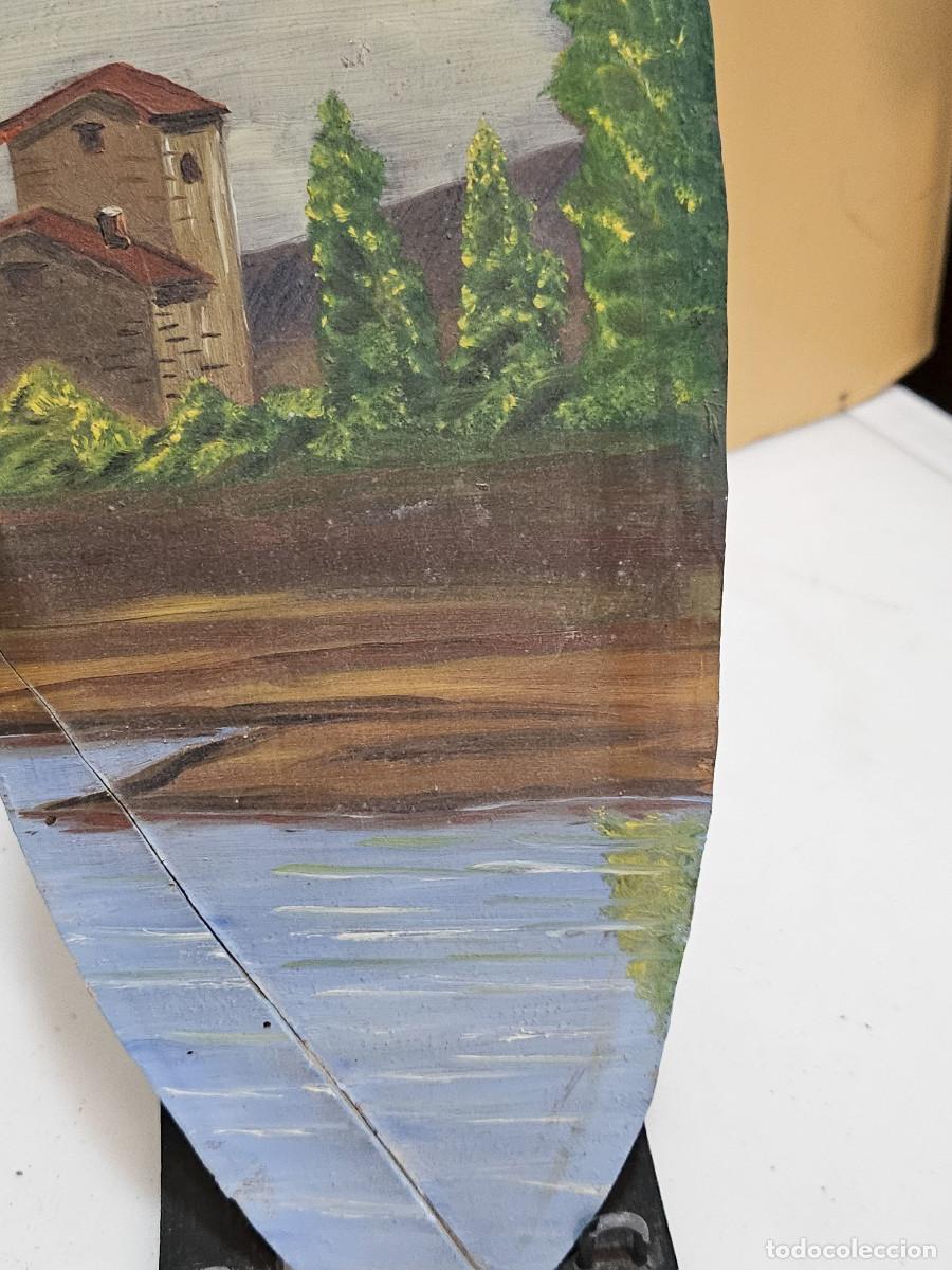 Arte: pintura en tabla antigua - Foto 3