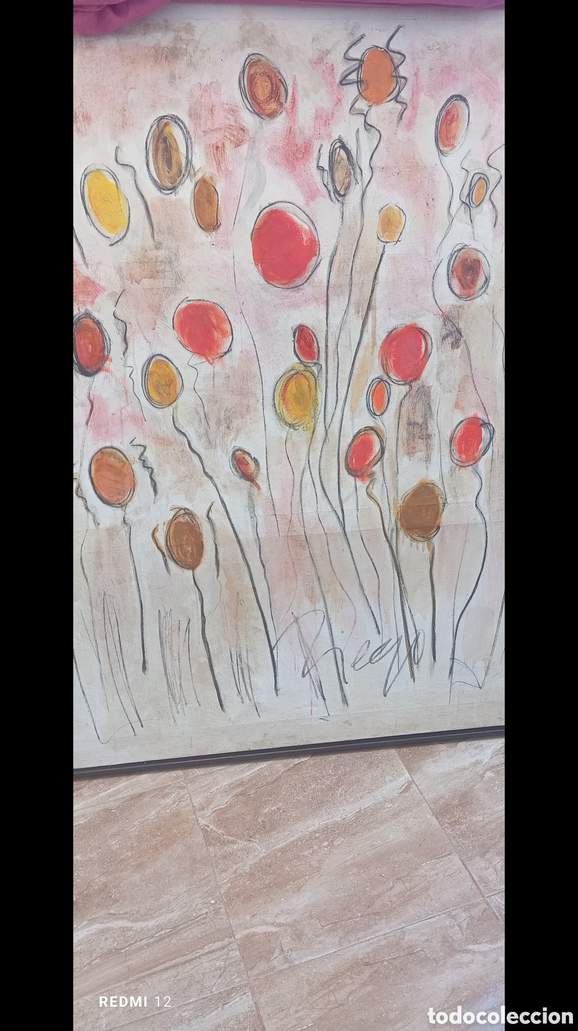 Arte: cuadro pintado ol&eacute;o sobre lienzo - Foto 6