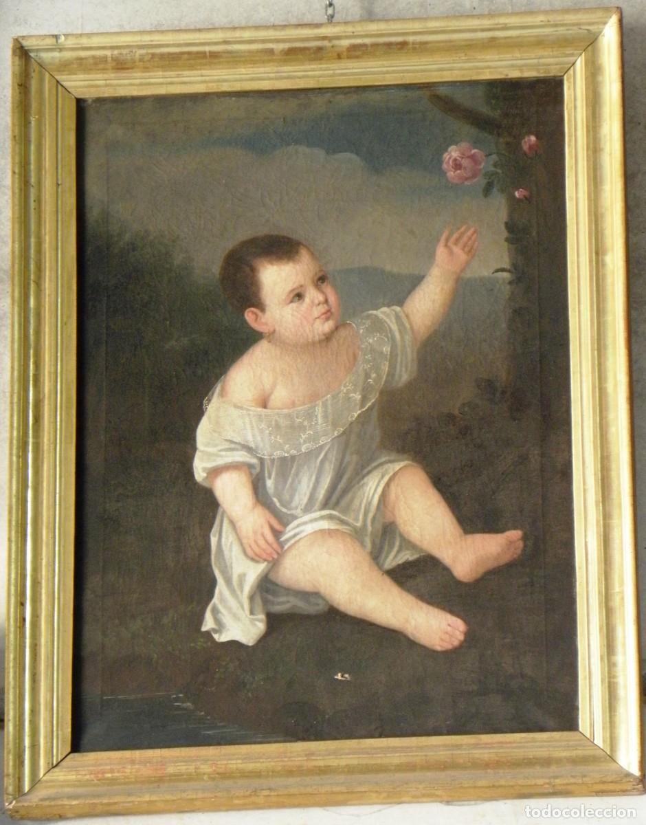 Arte: Retrato infantil al oleo - Foto 1