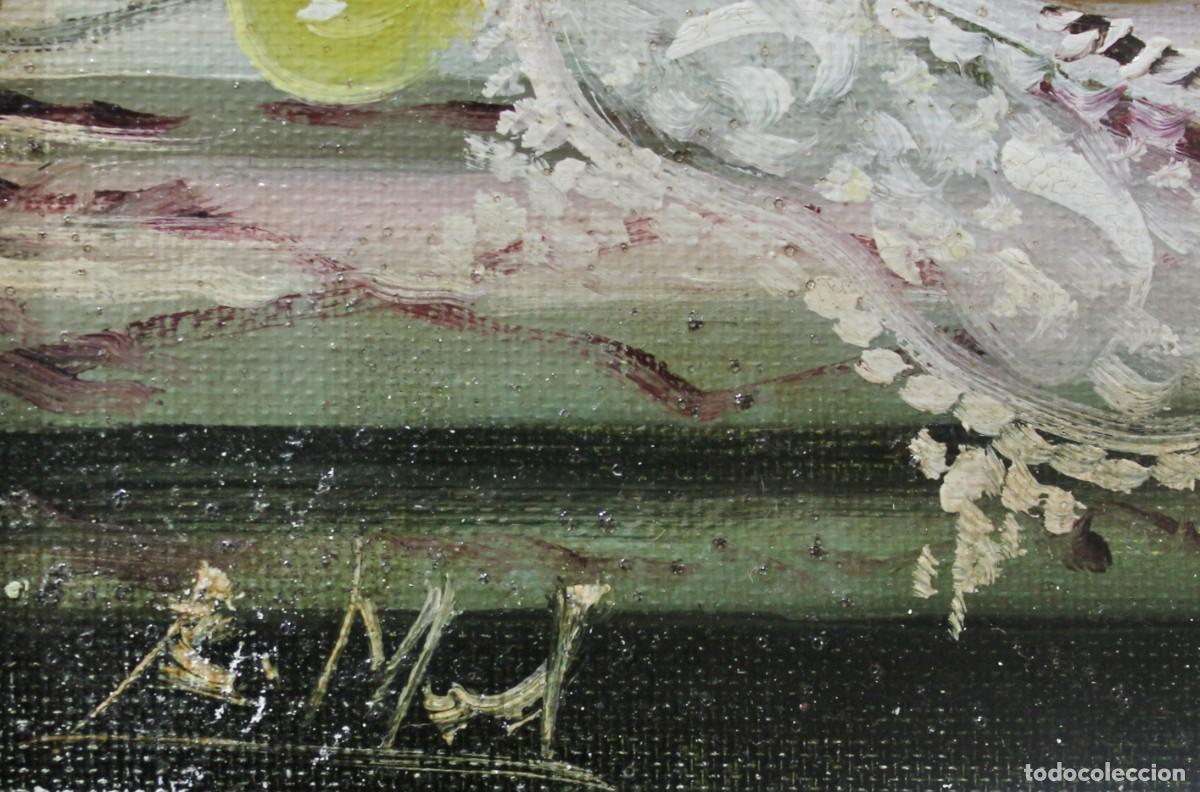 Arte: Bodeg&oacute;n - R. Michel - &Oacute;leo sobre lienzo - Foto 3