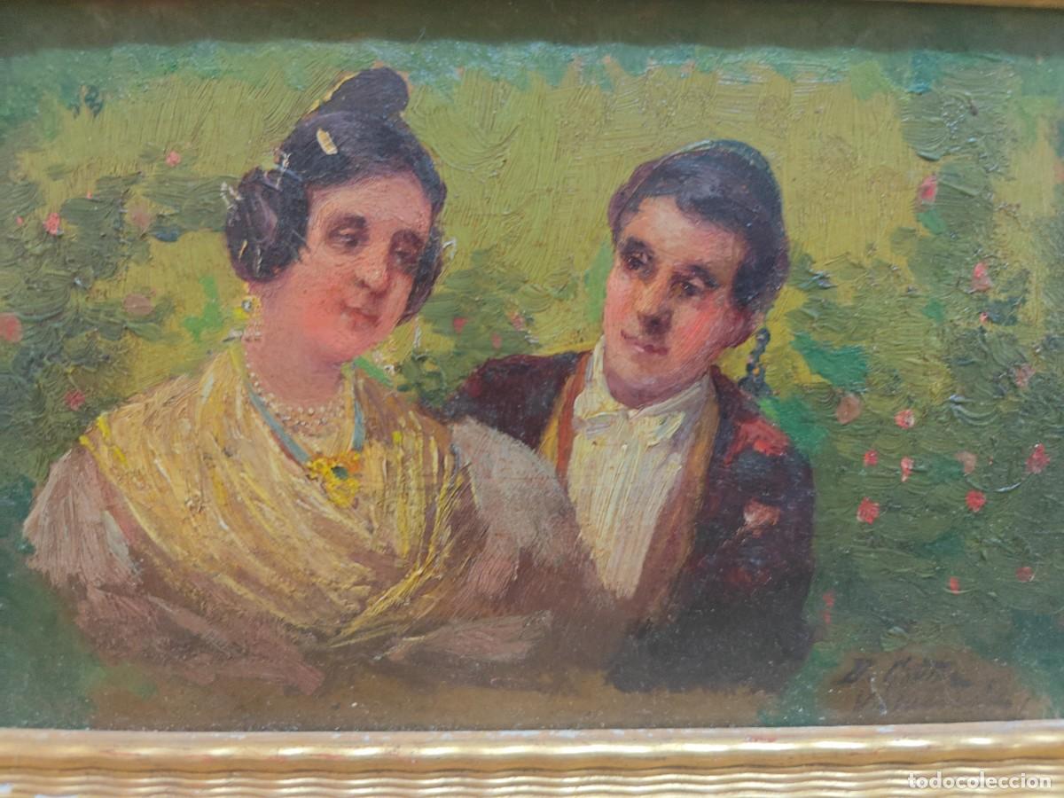 Arte: Cuadro de valenciana siglo XIX - Foto 2