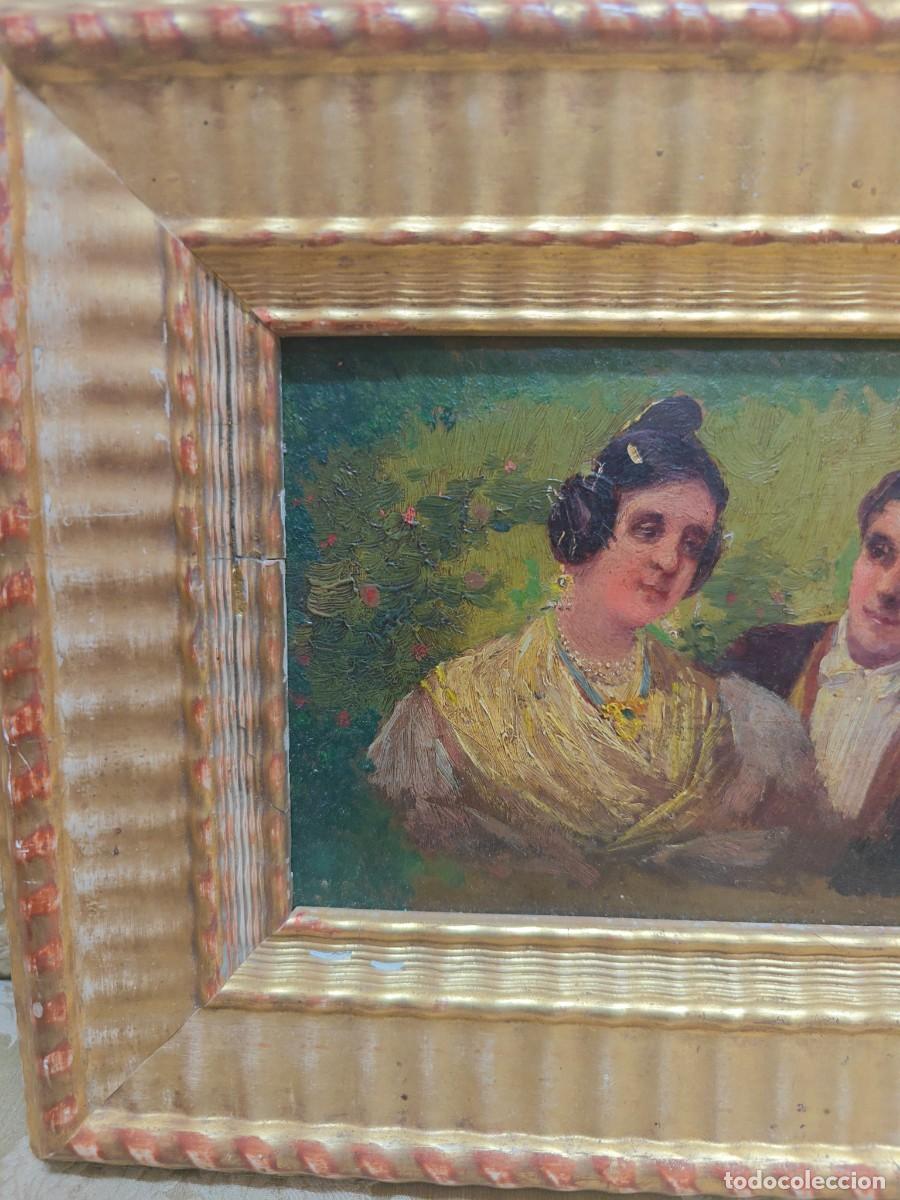 Arte: Cuadro de valenciana siglo XIX - Foto 3