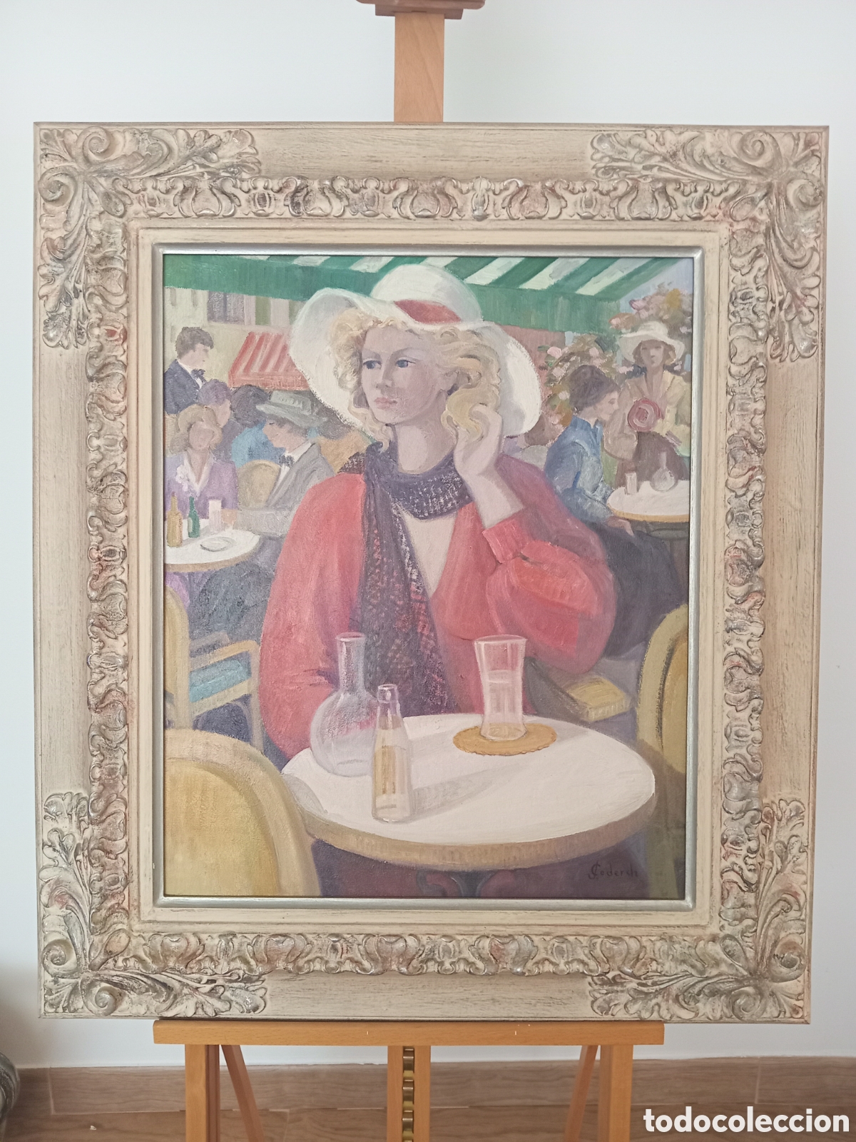 Arte: Josefina Coderch, &oacute;leo sobre tela - Foto 1