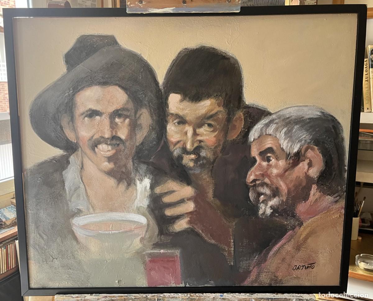 Arte: Obra del pintor Alfonso Ortu&ntilde;o. - Foto 1