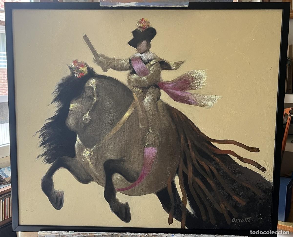 Arte: Obra del pintor Alfonso Ortu&ntilde;o. - Foto 1