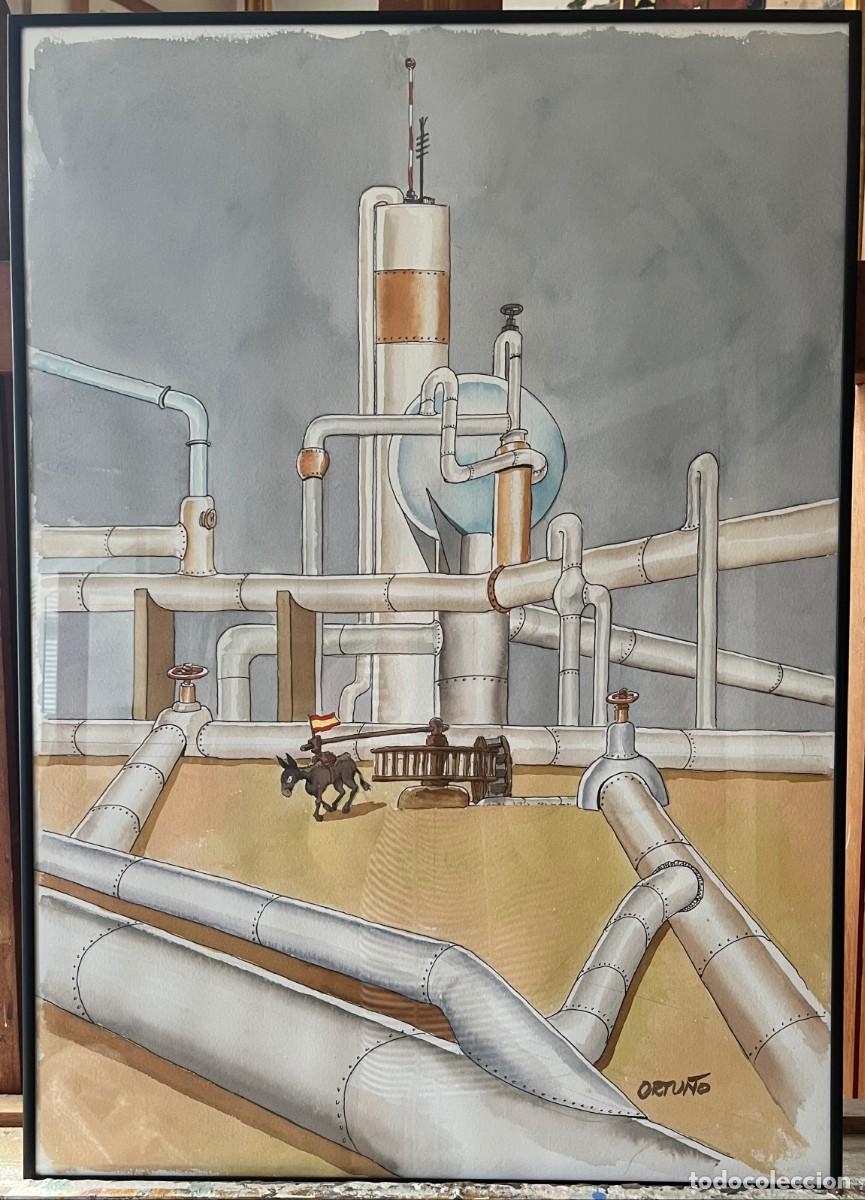 Arte: Obra del pintor Alfonso Ortu&ntilde;o. - Foto 1