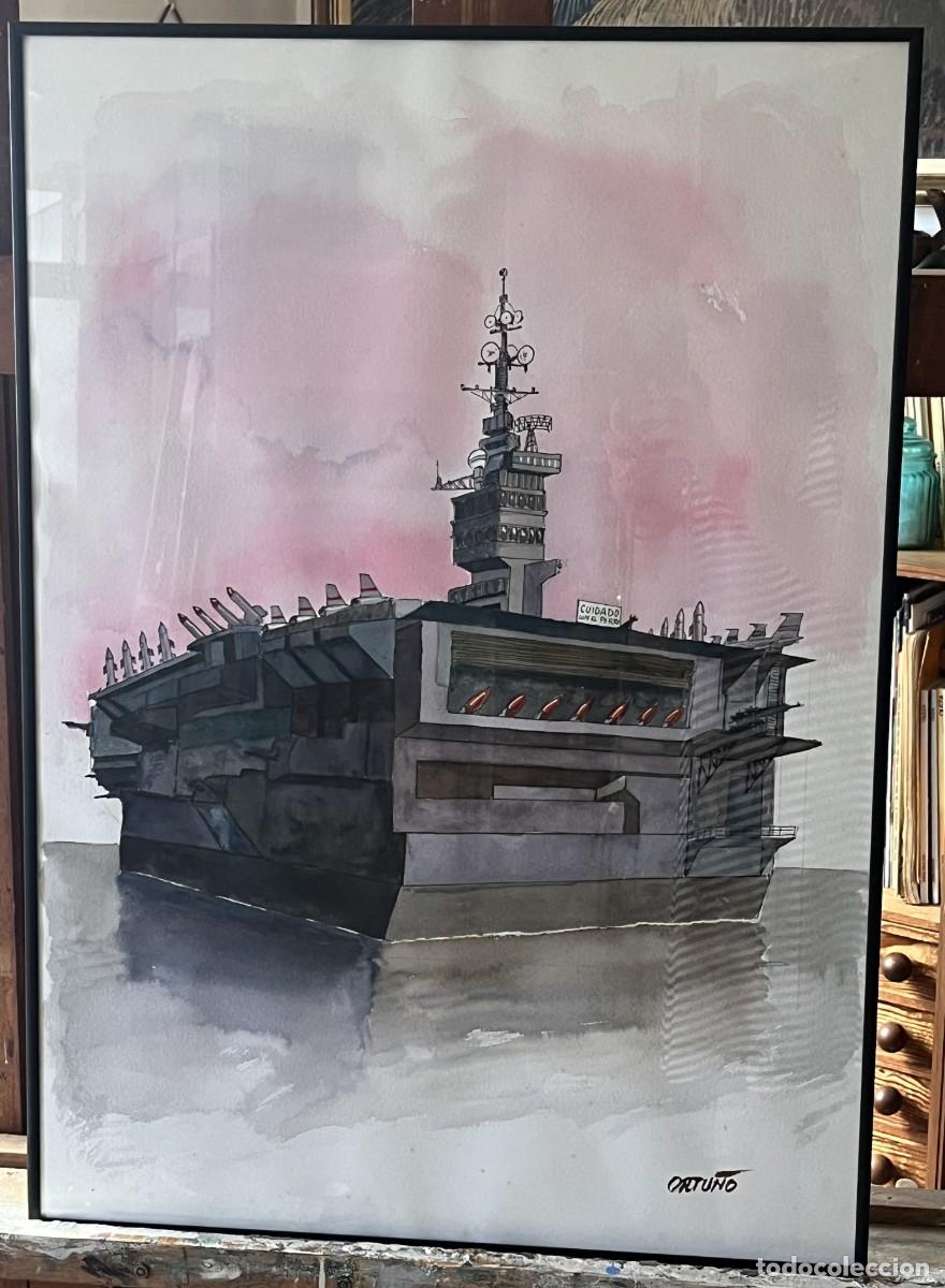 Arte: Obra del pintor Alfonso Ortu&ntilde;o. - Foto 1