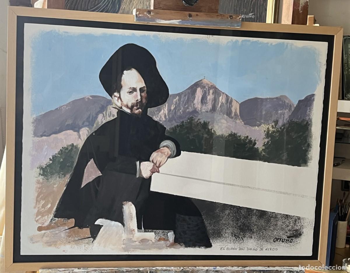 Arte: Obra del pintor Alfonso Ortu&ntilde;o. - Foto 1