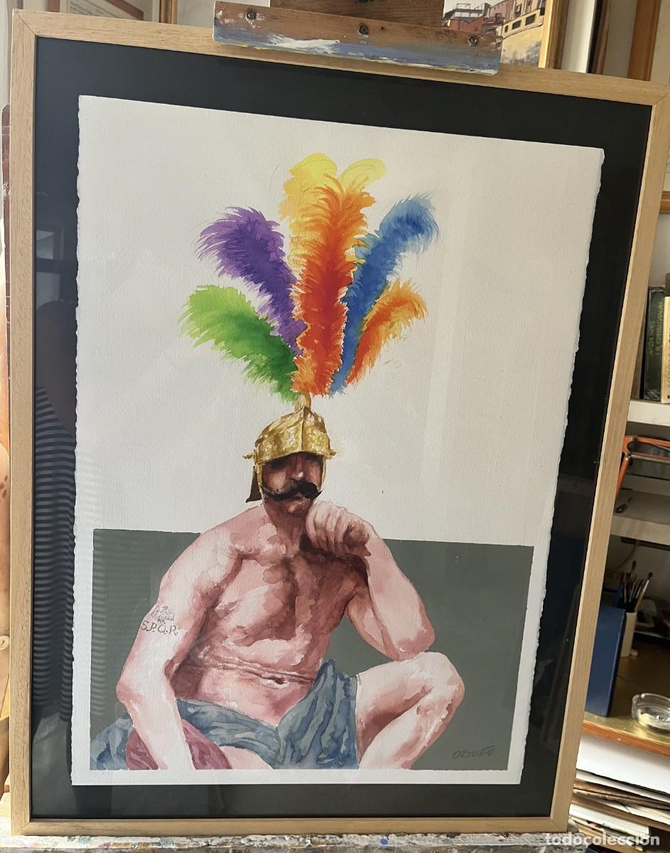 Arte: Obra del pintor Alfonso Ortu&ntilde;o. - Foto 1