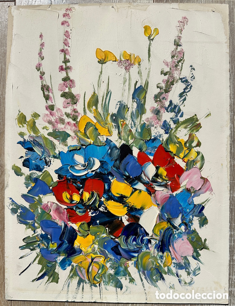 Arte: Bodeg&oacute;n Floral an&oacute;nimo - Foto 1