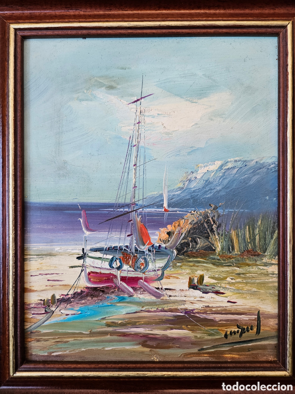 Arte: Pareja de &Oacute;leos Marina Barcas - Foto 2